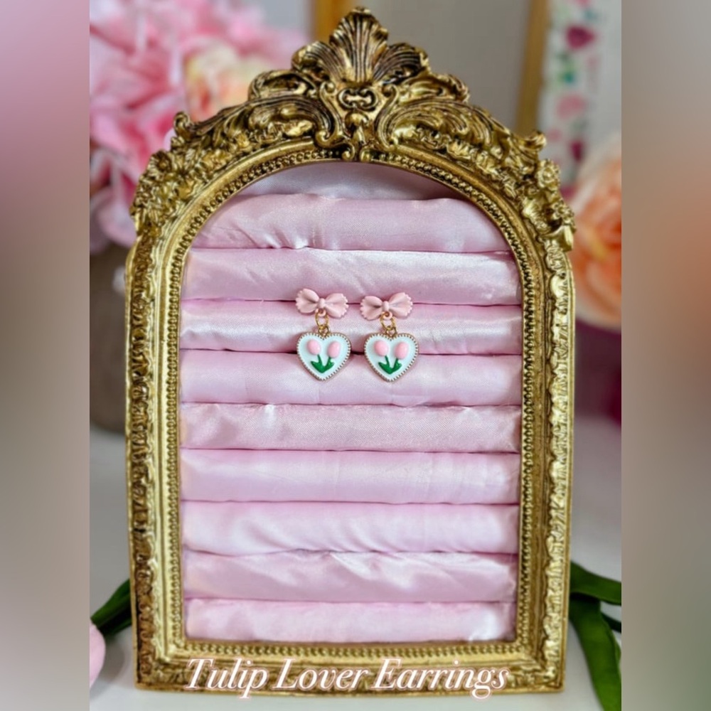 Handmade Tulip Lover Earrings